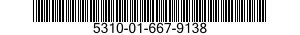 5310-01-667-9138 NUT,SELF-LOCKING,DOUBLE HEXAGON 5310016679138 016679138