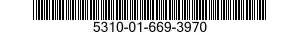 5310-01-669-3970 NUT,SELF-LOCKING,CASTELLATED,HEXAGON 5310016693970 016693970