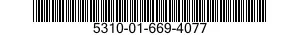 5310-01-669-4077 NUT,SELF-LOCKING,PLATE 5310016694077 016694077