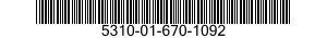 5310-01-670-1092 NUT,PLAIN,ROUND 5310016701092 016701092