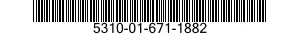 5310-01-671-1882 NUT,SELF-LOCKING,WING 5310016711882 016711882