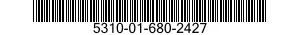 5310-01-680-2427 NUT,PLAIN,HEXAGON 5310016802427 016802427