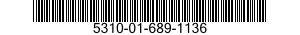 5310-01-689-1136 WASHER,FLAT 5310016891136 016891136