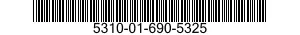 5310-01-690-5325 NUT,CLIP-ON 5310016905325 016905325
