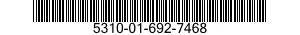 5310-01-692-7468 NUT,SELF-LOCKING,CASTELLATED,HEXAGON 5310016927468 016927468