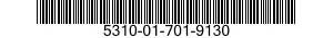 5310-01-701-9130 NUT,PLAIN,HEXAGON 5310017019130 017019130