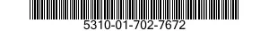 5310-01-702-7672 NUT,SELF-LOCKING,CASTELLATED,HEXAGON 5310017027672 017027672