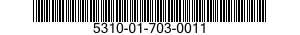 5310-01-703-0011 NUT,PLAIN,ROUND 5310017030011 017030011