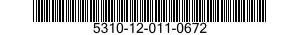 5310-12-011-0672 WASHER,FLAT 5310120110672 120110672