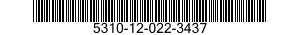 5310-12-022-3437 NUT,PLAIN,HEXAGON 5310120223437 120223437