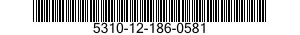 5310-12-186-0581 WASHER,SHOULDERED AND RECESSED 5310121860581 121860581