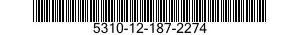 5310-12-187-2274 NUT,PLAIN,ROUND 5310121872274 121872274