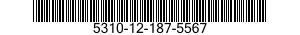 5310-12-187-5567 NUT,PLAIN,EXTENDED WASHER,DOUBLE HEXAGON 5310121875567 121875567