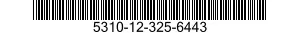 5310-12-325-6443 NUT,SELF-LOCKING,EXTENDED WASHER,HEXAGON 5310123256443 123256443