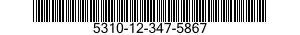 5310-12-347-5867 NUT,PLAIN,CASTELLATED,HEXAGON 5310123475867 123475867