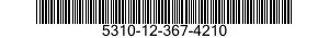 5310-12-367-4210 NUT,PLAIN,SINGLE BALL SEAT,HEXAGON 5310123674210 123674210