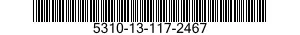 5310-13-117-2467 NUT,PLAIN,HEXAGON 5310131172467 131172467