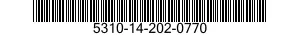 5310-14-202-0770 NUT,PLAIN,EXTENDED WASHER,HEXAGON 5310142020770 142020770