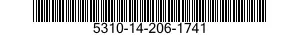 5310-14-206-1741 NUT,PLAIN,CAP 5310142061741 142061741