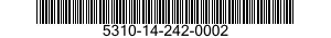 5310-14-242-0002 NUT,PLAIN,HEXAGON 5310142420002 142420002
