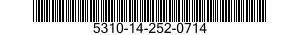 5310-14-252-0714 NUT,PLAIN,HEXAGON 5310142520714 142520714