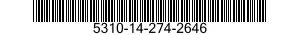 5310-14-274-2646 NUT,PLAIN,RECTANGULAR 5310142742646 142742646
