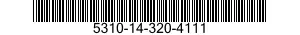 5310-14-320-4111 NUT,PLAIN,ROUND 5310143204111 143204111