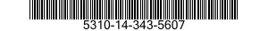 5310-14-343-5607 NUT,PLAIN,INTERNAL WRENCHING 5310143435607 143435607