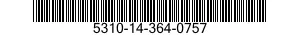 5310-14-364-0757 NUT,SELF-LOCKING,EXTENDED WASHER,DOUBLE HEXAGON 5310143640757 143640757