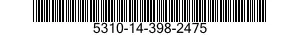 5310-14-398-2475 NUT,PLAIN,SINGLE BALL SEAT,HEXAGON 5310143982475 143982475