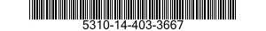 5310-14-403-3667 NUT,PLAIN,WING 5310144033667 144033667