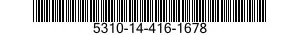 5310-14-416-1678 NUT,PLAIN,INTERNAL WRENCHING 5310144161678 144161678