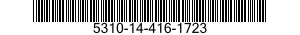 5310-14-416-1723 NUT,PLAIN,INTERNAL WRENCHING 5310144161723 144161723