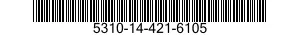 5310-14-421-6105 NUT,PLAIN,INTERNAL WRENCHING 5310144216105 144216105