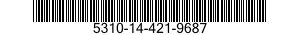 5310-14-421-9687 NUT,PLAIN,INTERNAL WRENCHING 5310144219687 144219687