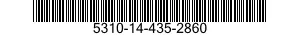 5310-14-435-2860 NUT ASSEMBLY,RETAINER PLATE 5310144352860 144352860