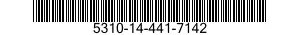 5310-14-441-7142 NUT,SELF-LOCKING,EXTENDED WASHER,DOUBLE HEXAGON 5310144417142 144417142