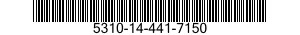 5310-14-441-7150 NUT,SELF-LOCKING,PLATE 5310144417150 144417150