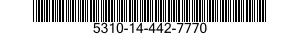 5310-14-442-7770 NUT,PLAIN,WING 5310144427770 144427770