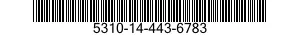 5310-14-443-6783 NUT,PLAIN,WING 5310144436783 144436783
