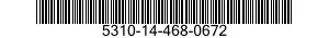 5310-14-468-0672 NUT,SELF-LOCKING,EXTENDED WASHER,DOUBLE HEXAGON 5310144680672 144680672