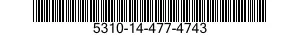 5310-14-477-4743 NUT,PLAIN,INTERNAL WRENCHING 5310144774743 144774743