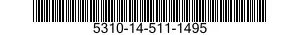 5310-14-511-1495 NUT,PLAIN,HEXAGON 5310145111495 145111495