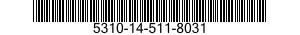 5310-14-511-8031 NUT,PLAIN,HEXAGON 5310145118031 145118031