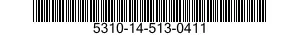 5310-14-513-0411 NUT,PLAIN,EXTENDED WASHER,HEXAGON 5310145130411 145130411