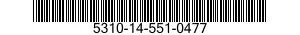 5310-14-551-0477 NUT,PLAIN,HEXAGON 5310145510477 145510477