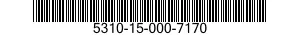 5310-15-000-7170 NUT,PLAIN,HEXAGON 5310150007170 150007170