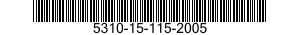 5310-15-115-2005 WASHER,RETAINING 5310151152005 151152005