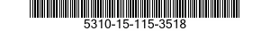 5310-15-115-3518 WASHER,FLAT 5310151153518 151153518