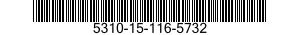 5310-15-116-5732 WASHER,SHOULDERED AND RECESSED 5310151165732 151165732